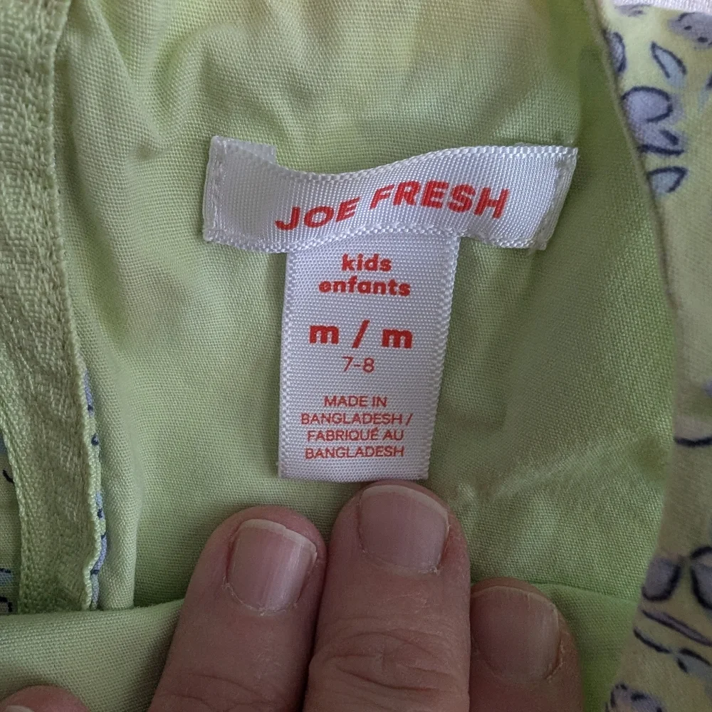 Girls Cotton Dress - Picture 2 of 5